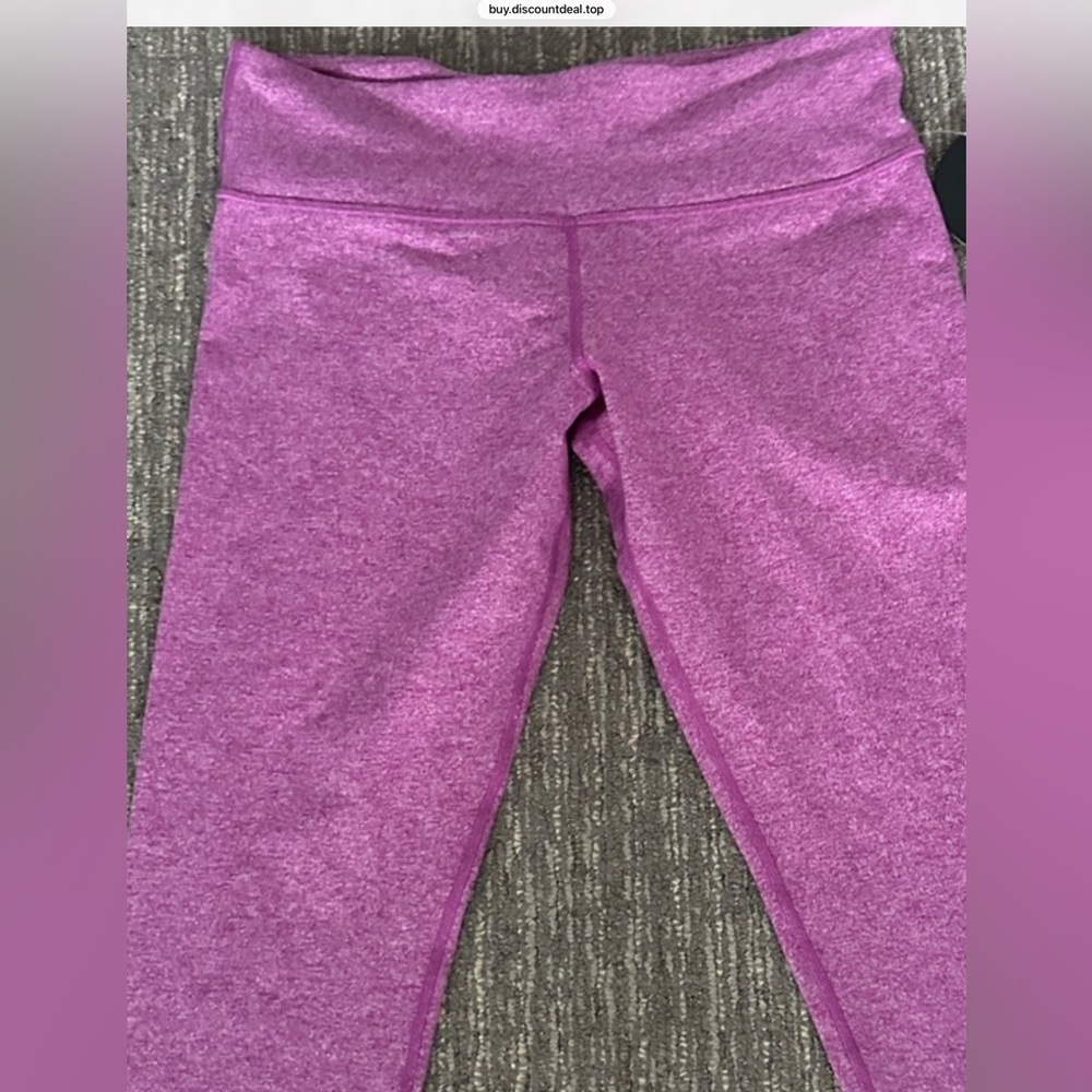 Lululemon cropped Purple Leggings